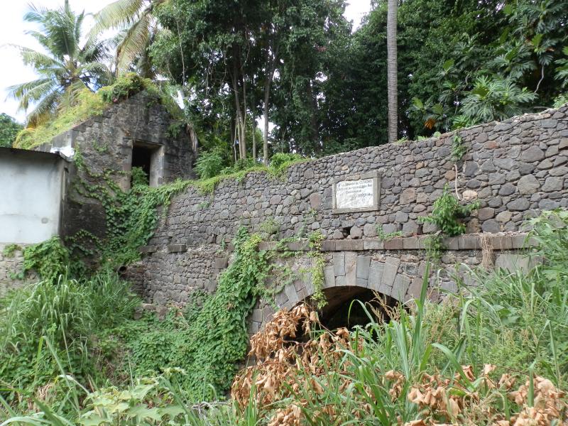 Aqueduc et réservoir de Petite Guinée, Basse-Terre