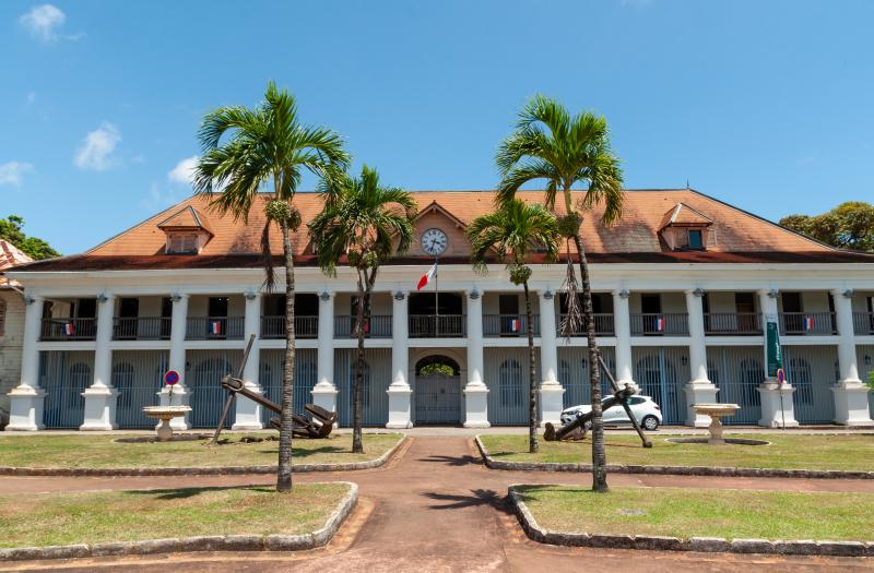 Couvent des Jésuites (ancien), ou ancienne Préfecture, ou Hôtel des Palmistes, Cayenne