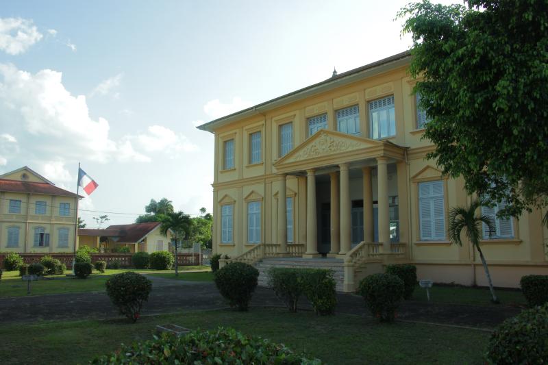Monument historique dans la Guyane