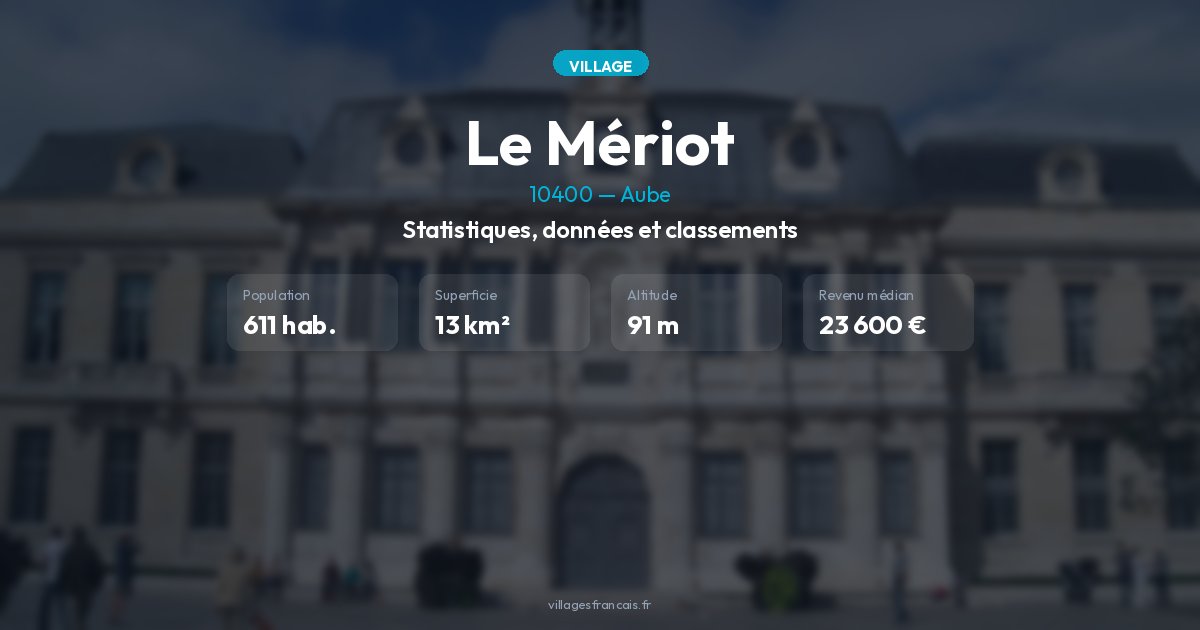 Meriot Se loger au Mériot : maisons et appartements