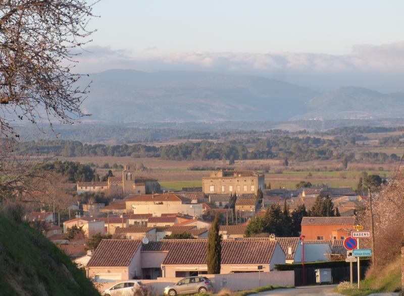 Vue de Badens, Aude (11800)