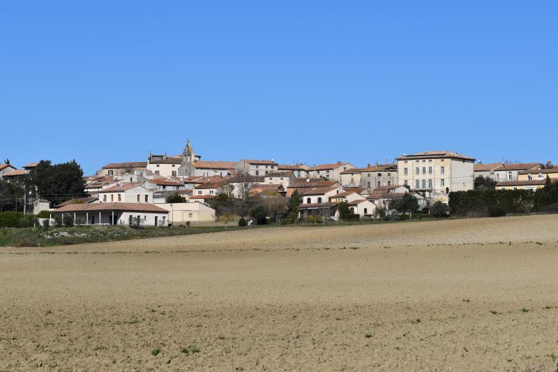 Vue de Malviès, Aude (11300)