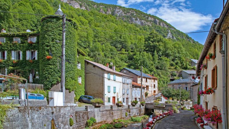 Vue de Mérial, Aude (11140)