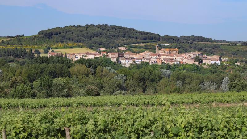 Vue de Preixan, Aude (11250)