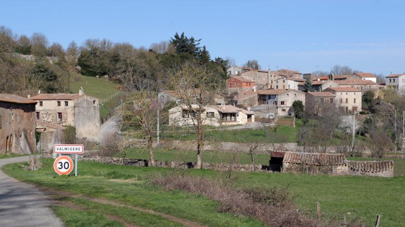 Vue de Valmigère, Aude (11580)