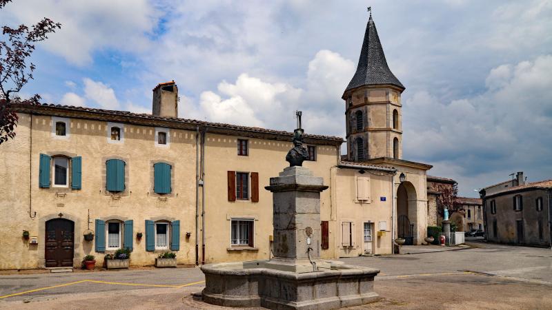 Vue de Villemagne, Aude (11310)