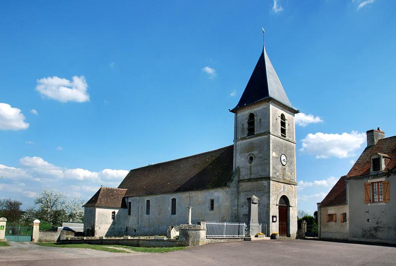 Vue de Bernières-D'ailly, Calvados (14170)