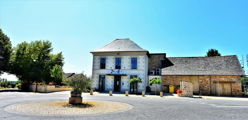 Vue de Saint-Bonnet-L'enfantier, Corrèze (19410)