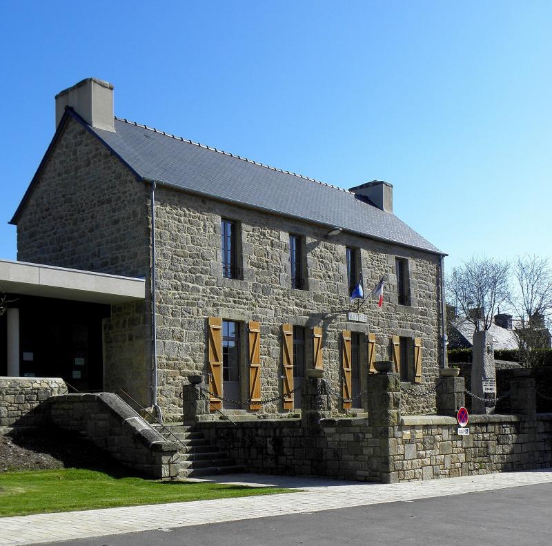 Vue de Kergrist-Moëlou, Côtes-d'Armor (22110)