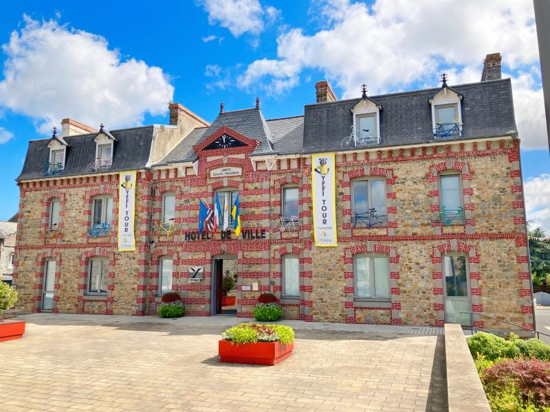 Vue de Yffiniac, Côtes-d'Armor (22120)