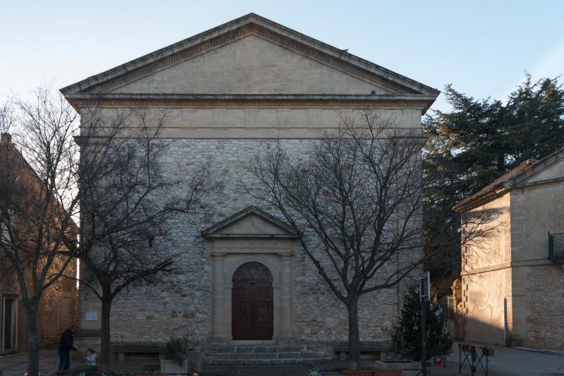 Vue de Saint-Mamert-Du-Gard, Gard (30730)