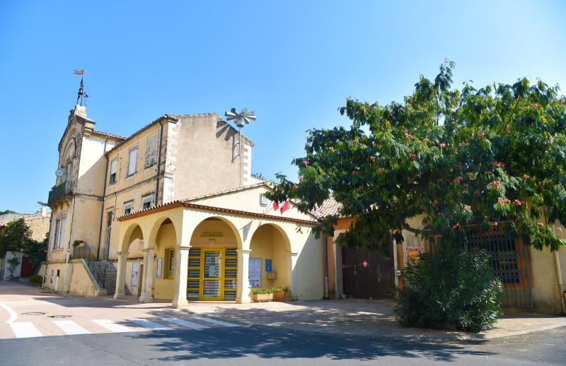 Vue de Bélarga, Hérault (34230)