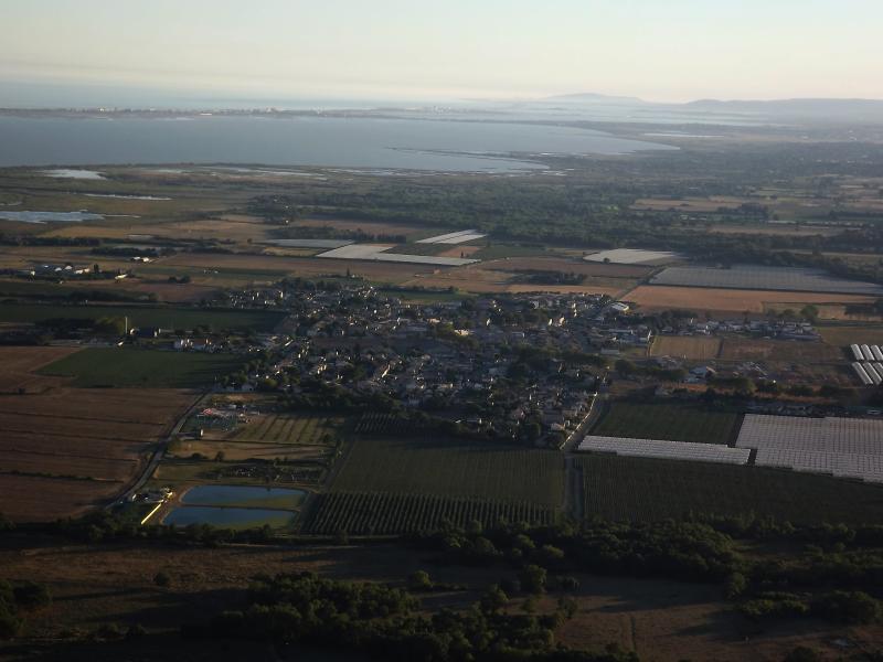 Vue de Candillargues, Hérault (34130)