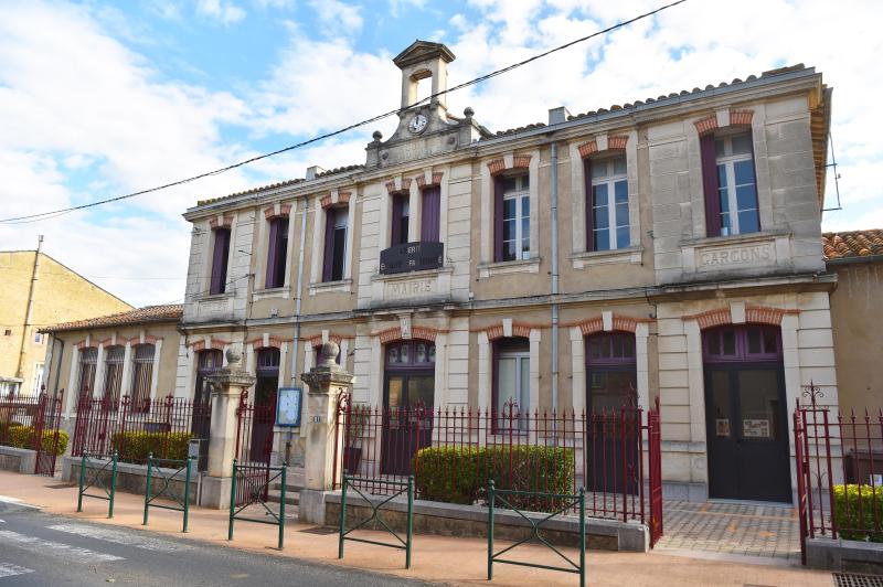 Vue de Espondeilhan, Hérault (34290)