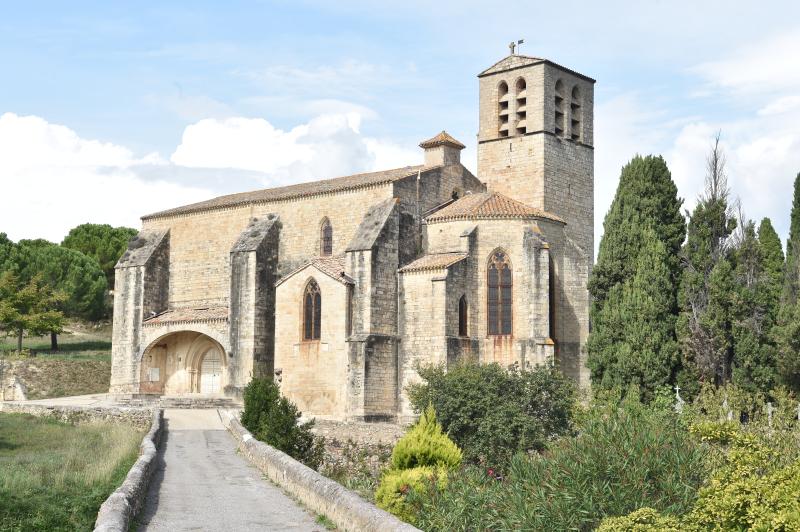 Vue de Fontès, Hérault (34320)