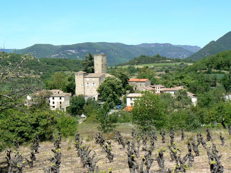 Vue de Fozières, Hérault (34700)
