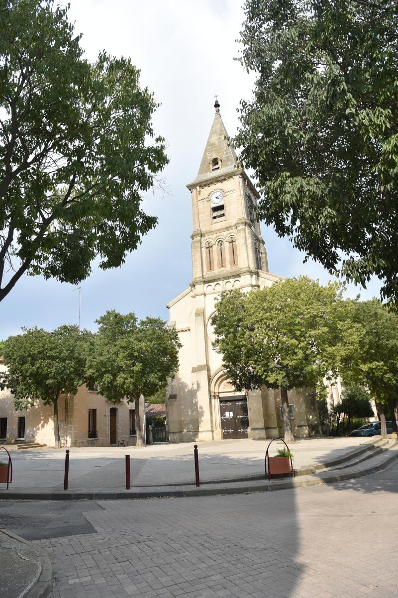 Vue de Plaissan, Hérault (34230)