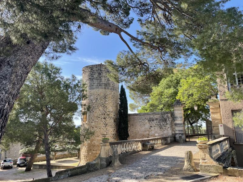 Vue de Popian, Hérault (34230)