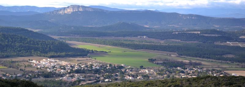 Vue de Sainte-Croix-De-Quintillargues, Hérault (34270)