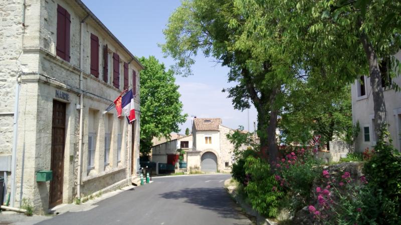 Vue de Saint-Jean-De-Cornies, Hérault (34160)