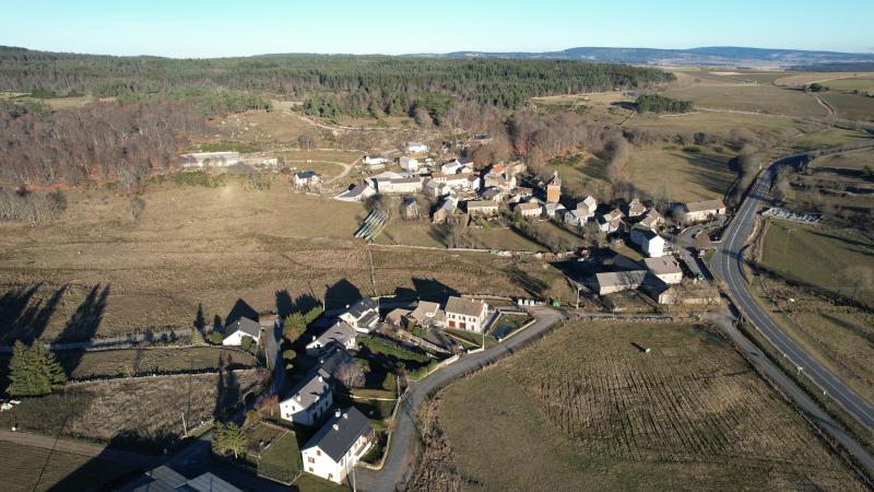 Vue de Laubert, Lozère (48170)