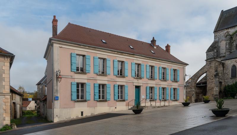 Vue de Orbais-L'abbaye, Marne (51270)