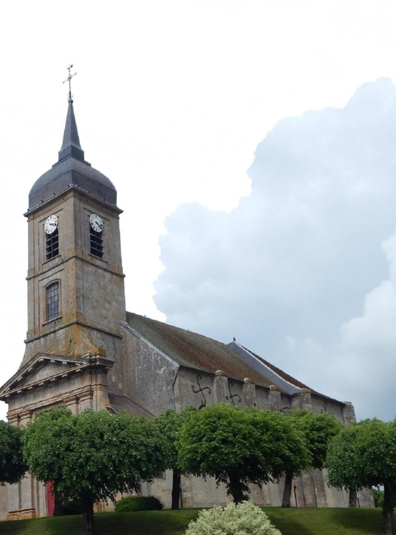 Vue de Neuilly-L'évêque, Haute-Marne (52360)