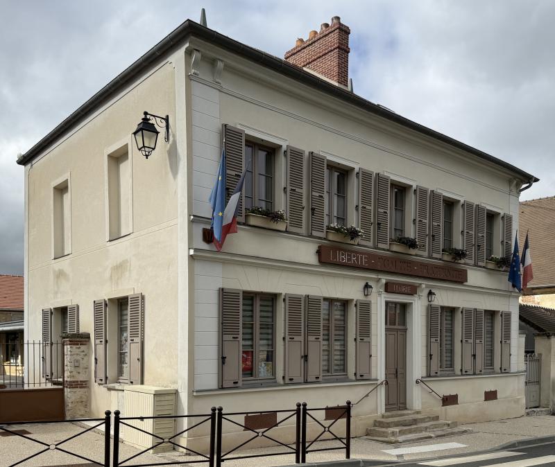 Vue de Voinsles, Seine-et-Marne (77540)