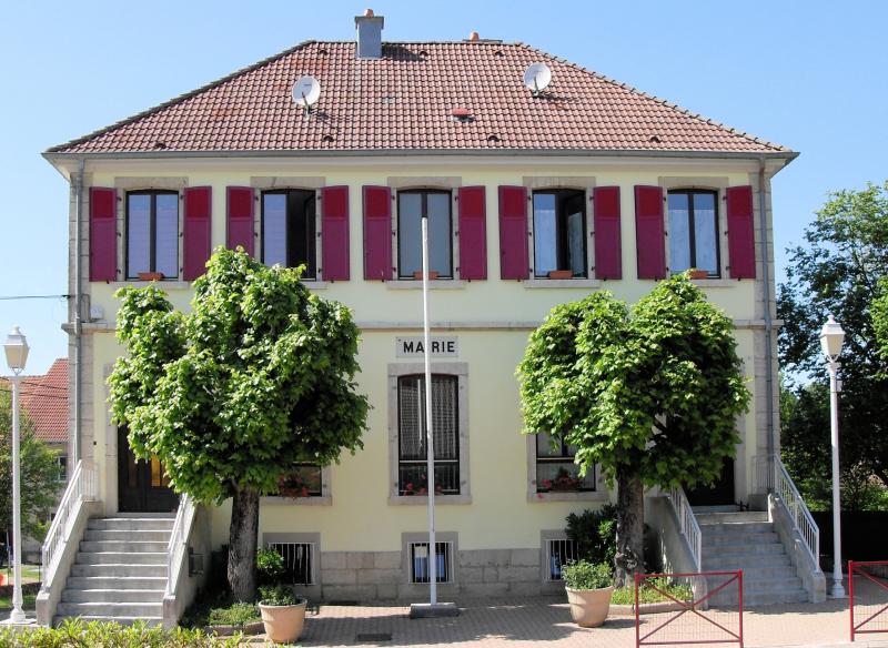Vue de Courtelevant, Territoire de Belfort (90100)