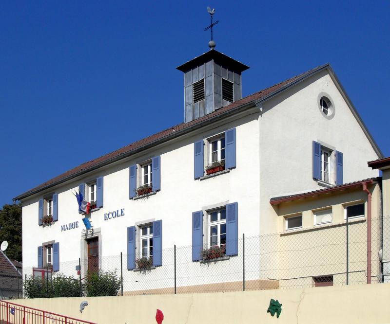Vue de Dorans, Territoire de Belfort (90400)